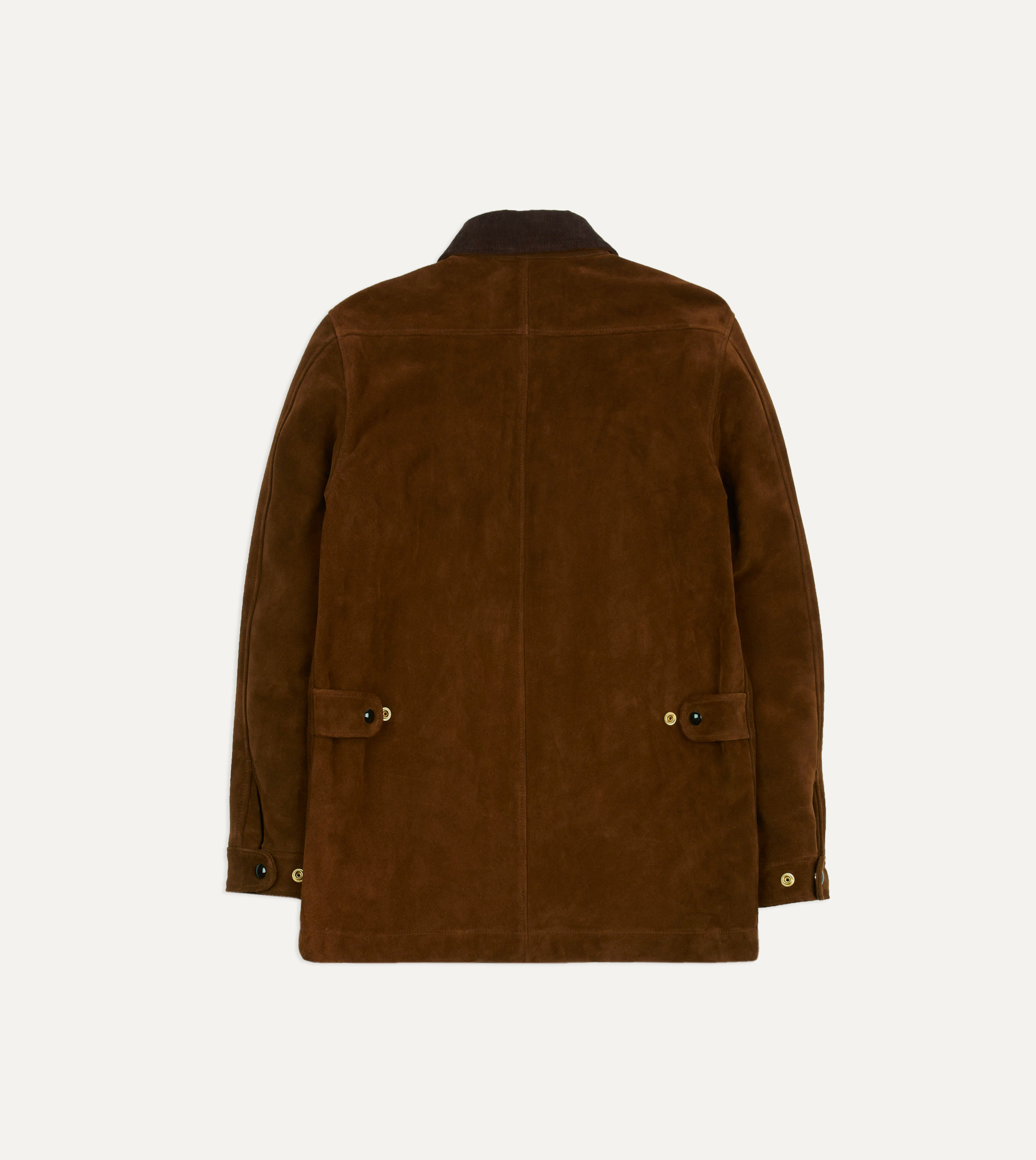 Premium Brown Suede Car Coat with Warm Blanket Lining | Classic Winter Jacket for Men | Perfect for Casual Outings, Road Trips & Outdoor Adventures