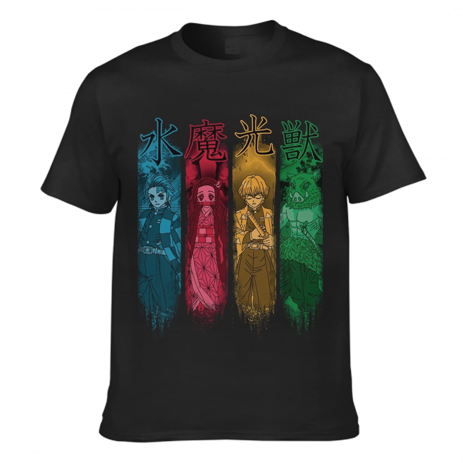 Unisex Anime Graphic T-Shirt - Athletic Fit Cartoon Tee for Men & Women - Perfect for Cosplay, Gym Workouts & Casual Wear