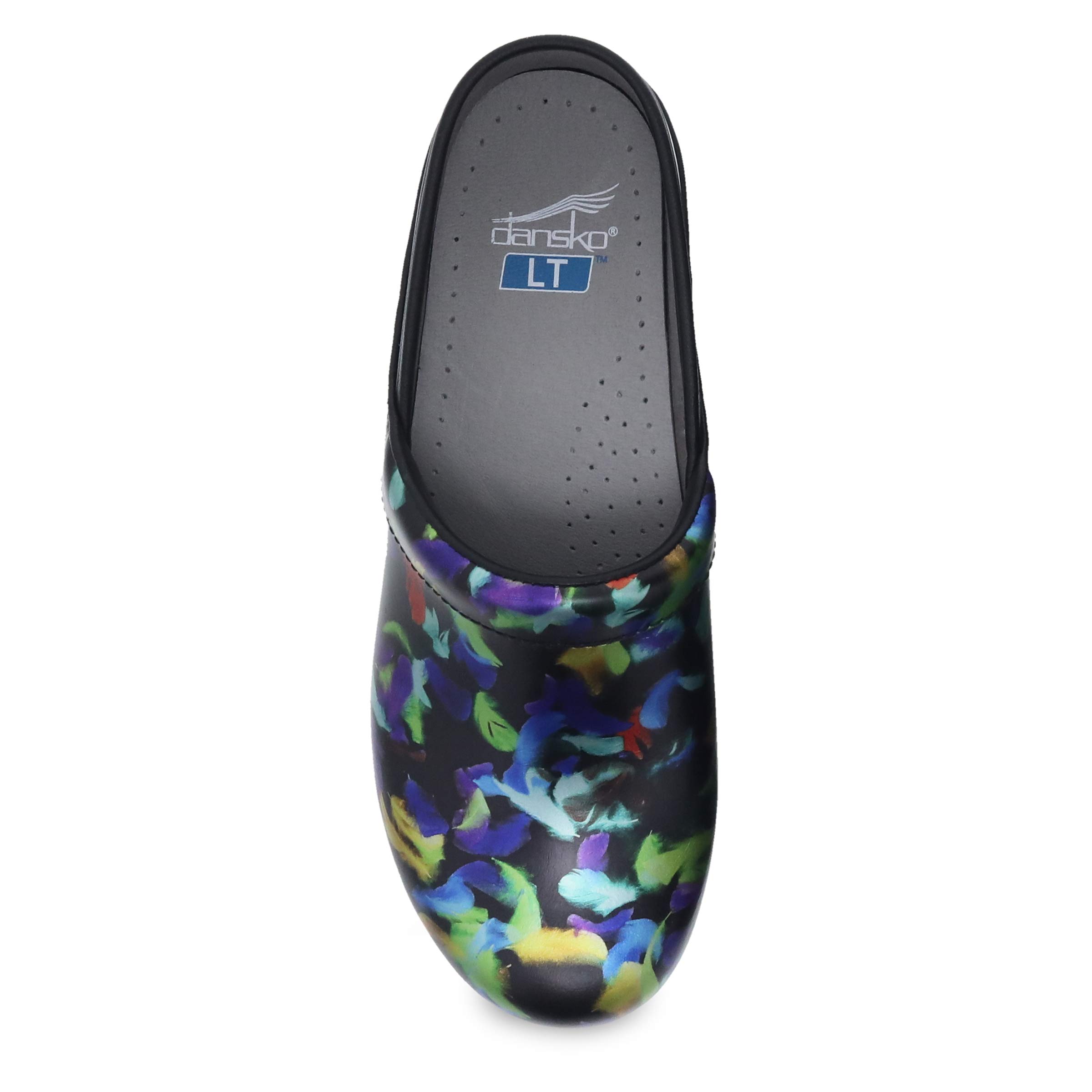 Dansko LT Pro Clogs for Women - Lightweight Rocker Bottom Nursing Shoes with Arch Support - Comfortable Work Clogs for Healthcare Professionals, Veterinarians & Food Service Workers - Perfect for Long Shifts in Hospitals, Clinics & Kitchens
