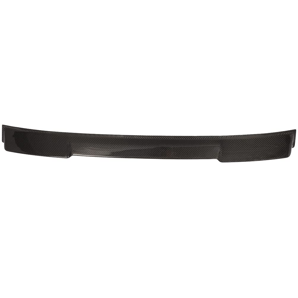 Carbon Fiber Rear Roof Spoiler for 2017-2021 Infiniti Q60 Coupe - Glossy Black Rear Window Spoiler Wing - Enhances Aerodynamics & Sporty Style - Perfect for Car Enthusiasts & Performance Upgrades