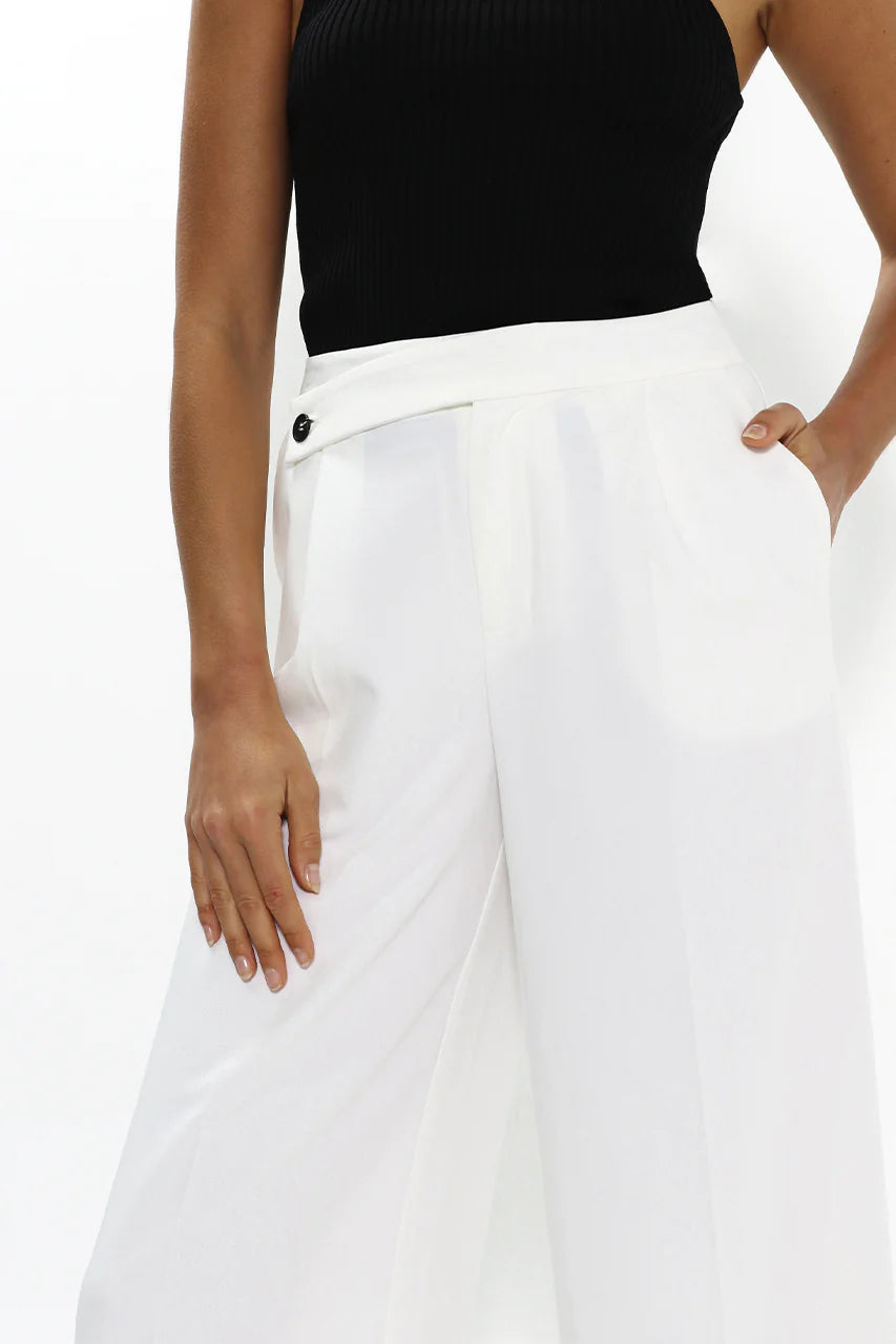 Presley Pants for Women - High Waisted Stretch Comfortable Trousers | Perfect for Work, Office, and Casual Wear