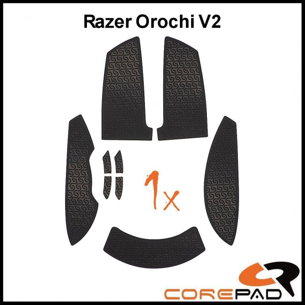 Corepad Soft Grips for Razer Orochi V2 - Non-Slip Mouse Grip Tape for Gaming & Productivity - Perfect for Esports, FPS, and Office Use