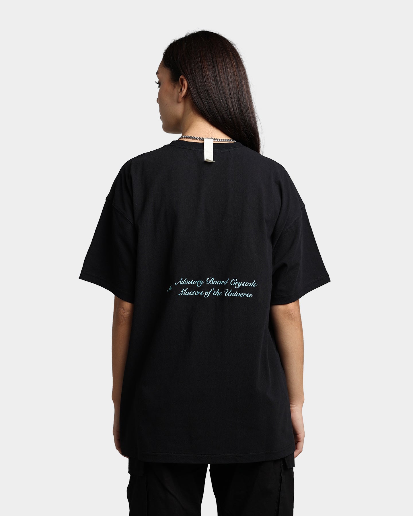 Mattel Advisory Board Crystal X 'We Have The Power' Black T-Shirt - Perfect for Cosplay, Comic Con & 80s Nostalgia Fans