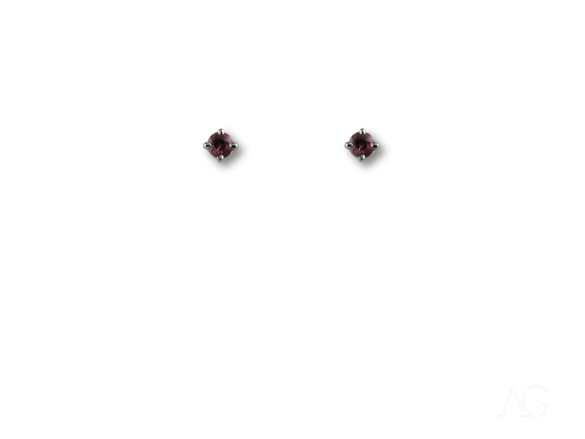 18K White Gold Tourmaline Earrings for Women - Elegant Gemstone Jewelry Gift for Birthday, Anniversary & Special Occasions
