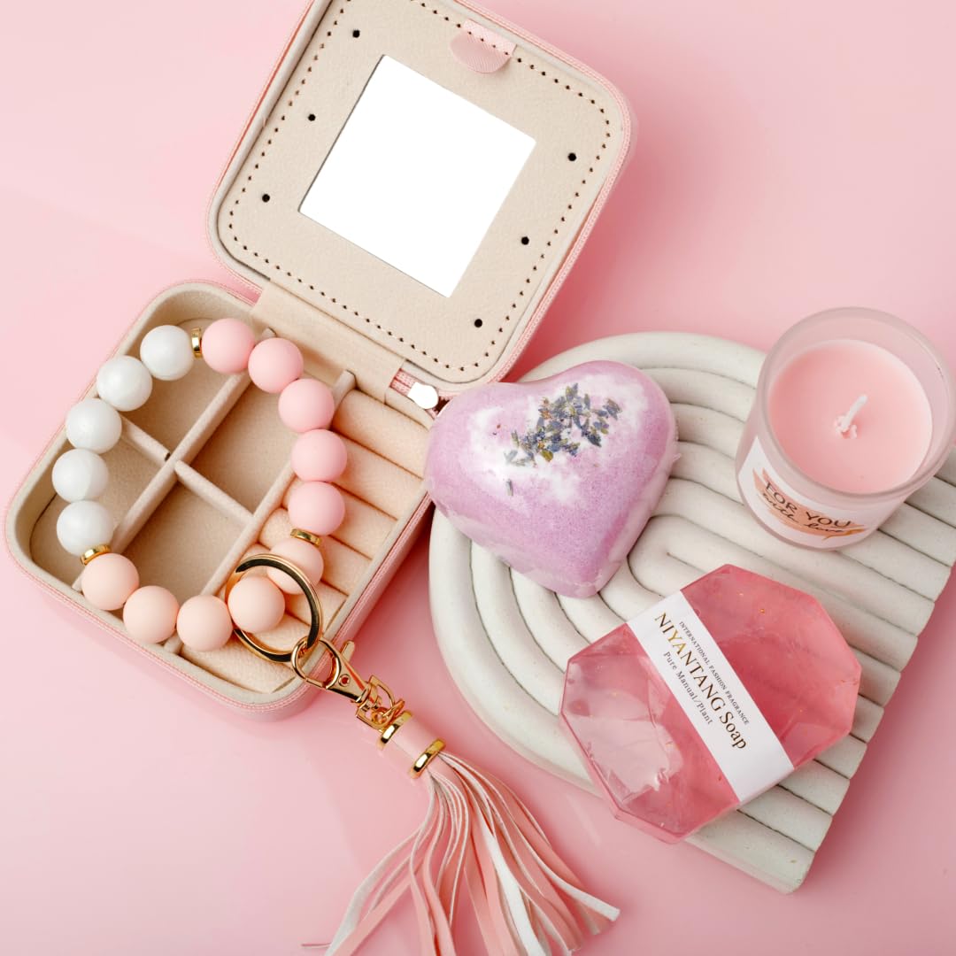 Personalized Spa Gift Set for Women - 7 Unique Relaxing Birthday Gifts for Mom, Sister, Wife, Girlfriend & Best Friend - Perfect for Special Occasions, Anniversaries & Self-Care Moments