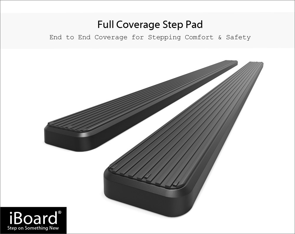 APS Premium 4-Inch Black Running Boards for Nissan Murano 2003-2008 - Heavy Duty Side Steps for Off-Road & Daily Driving Protection