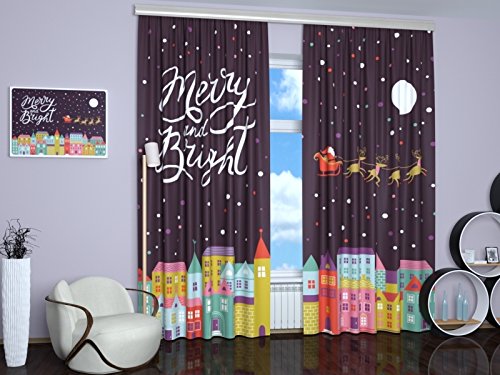 Christmas Curtains 5