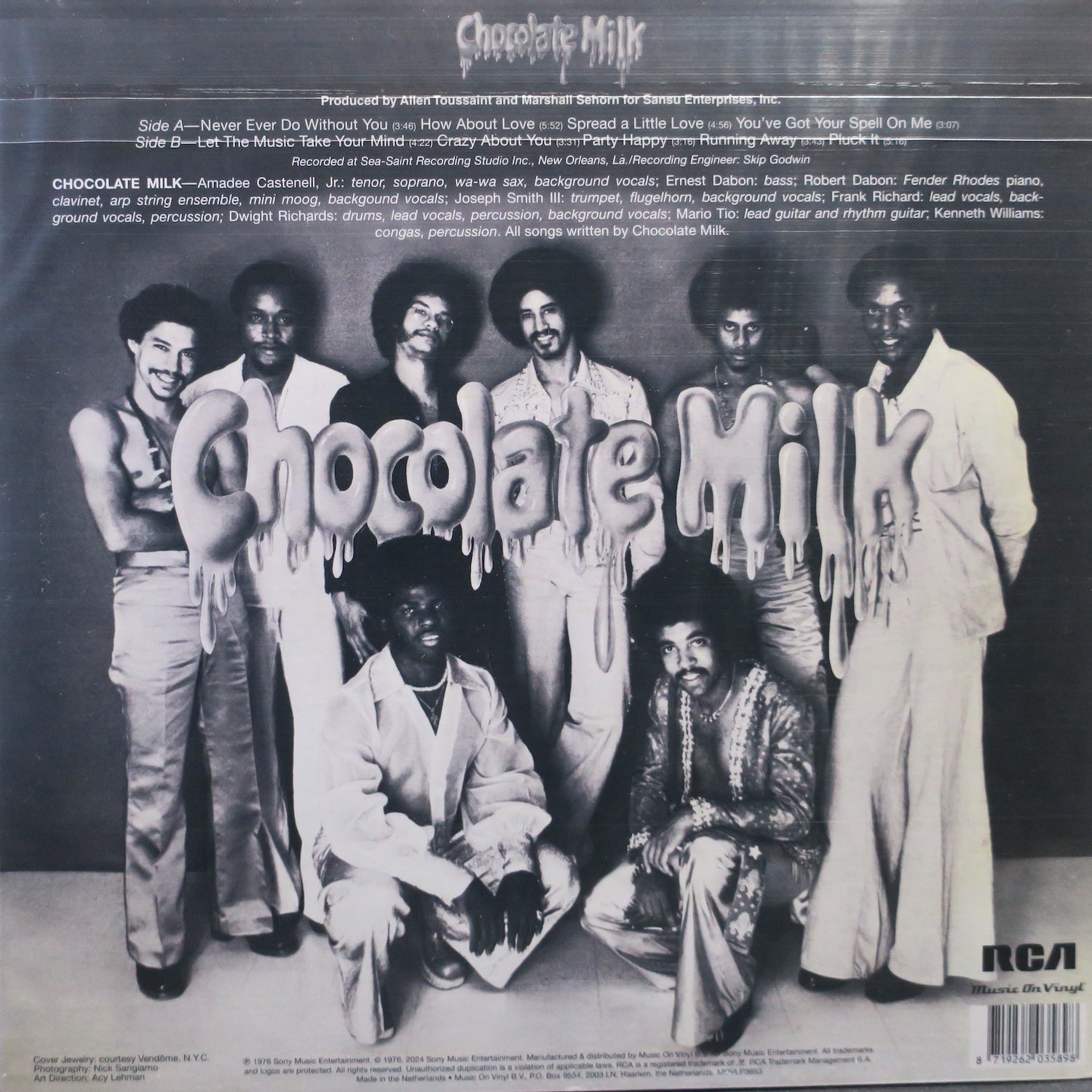 CHOCOLATE MILK - Self-Titled 180g Brown Vinyl LP (1976) | Rare Funk & Soul Record | Perfect for Collectors & Music Lovers | Great for Vinyl Enthusiasts & Retro Music Parties