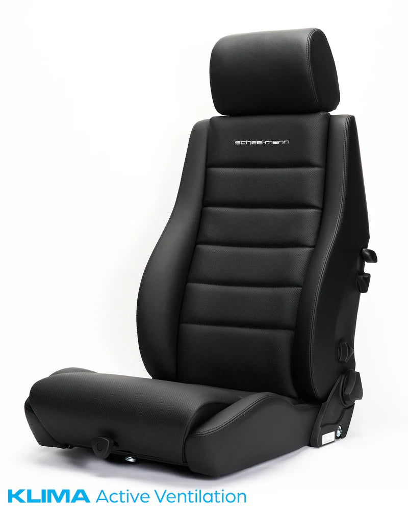 Black Real Leather