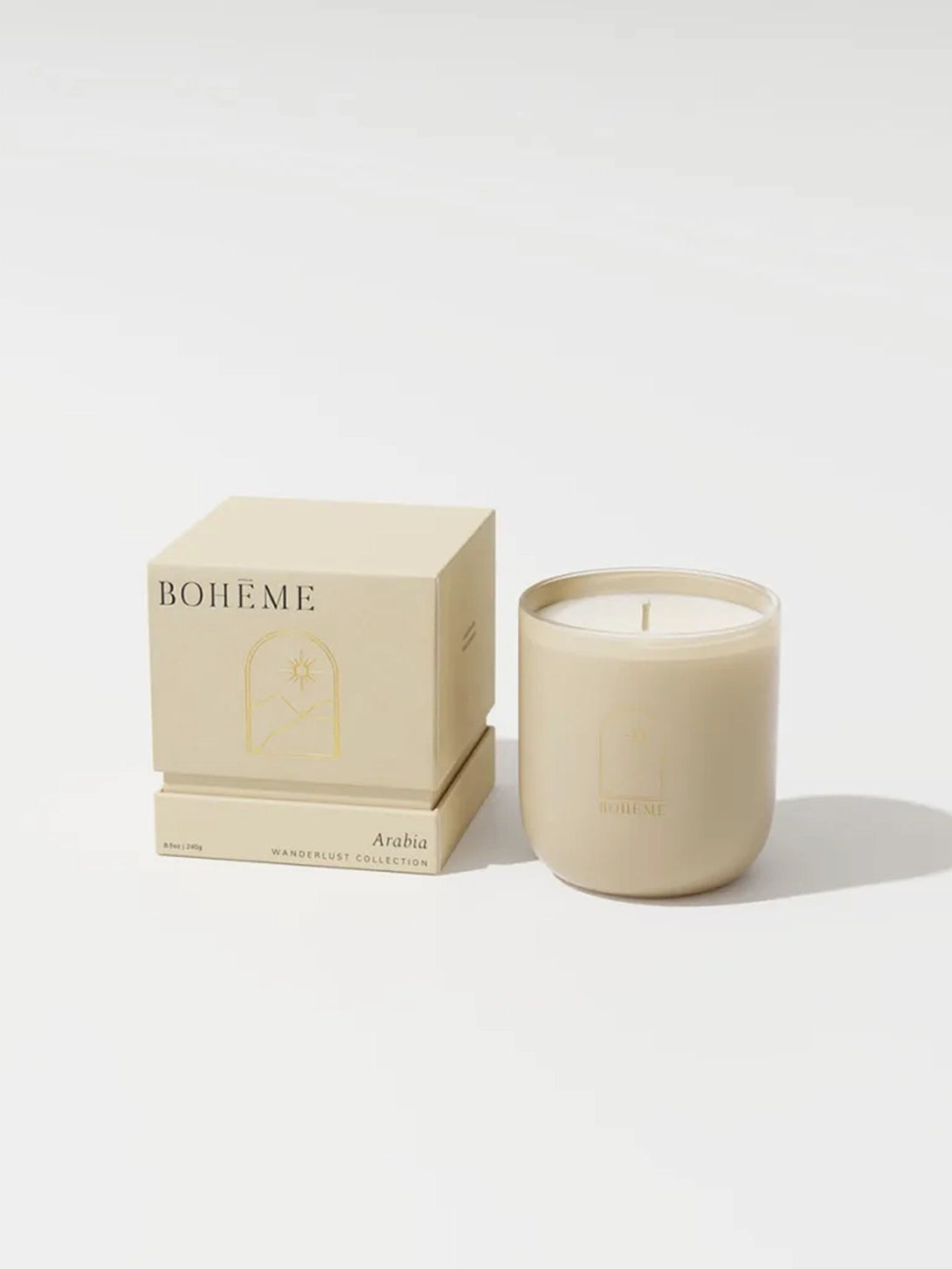 Boheme Wanderlust Scented Candle - Natural Soy Wax Aromatherapy Candle for Home, Yoga & Meditation - Perfect Gift for Relaxation & Stress Relief