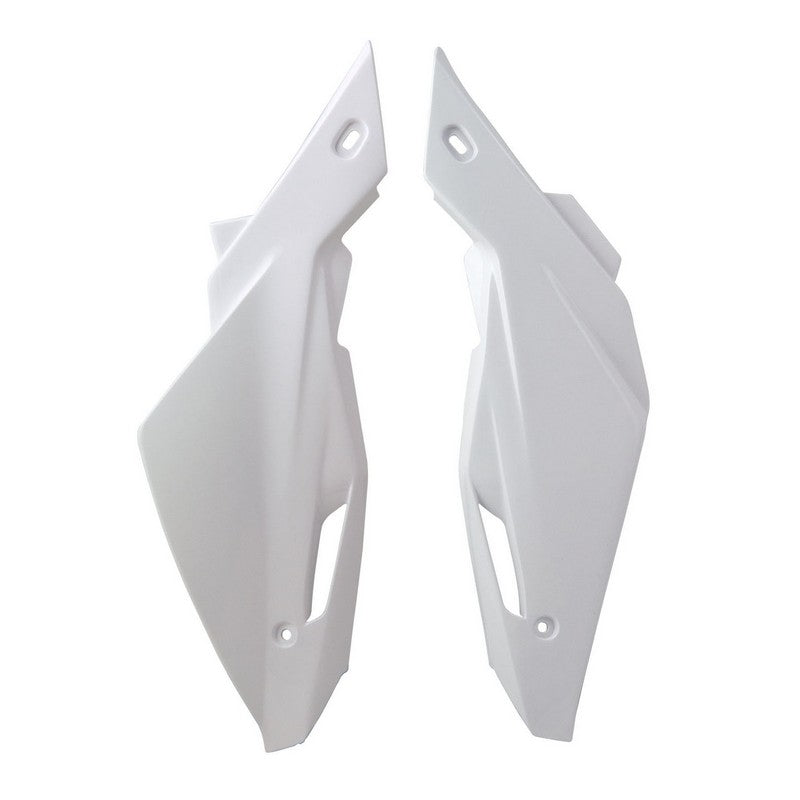HUSQVARNA TC250 TE250 TC310 TCX310 TE310 TC450 TE450 TC510 TE510 (2008-2013) White Side Panels - Replacement Motorcycle Body Parts for Off-Road & Motocross Riding