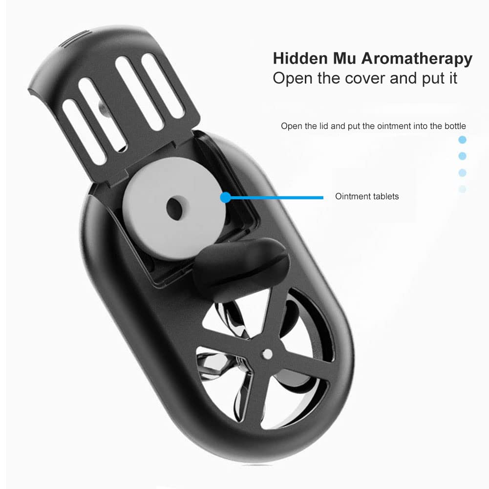 Premium Magnetic Car Phone Holder with 360° Rotation & Aromatherapy - Hands-Free Car Mount for iPhone & Android - Perfect for Commuting, Road Trips & Daily Driving