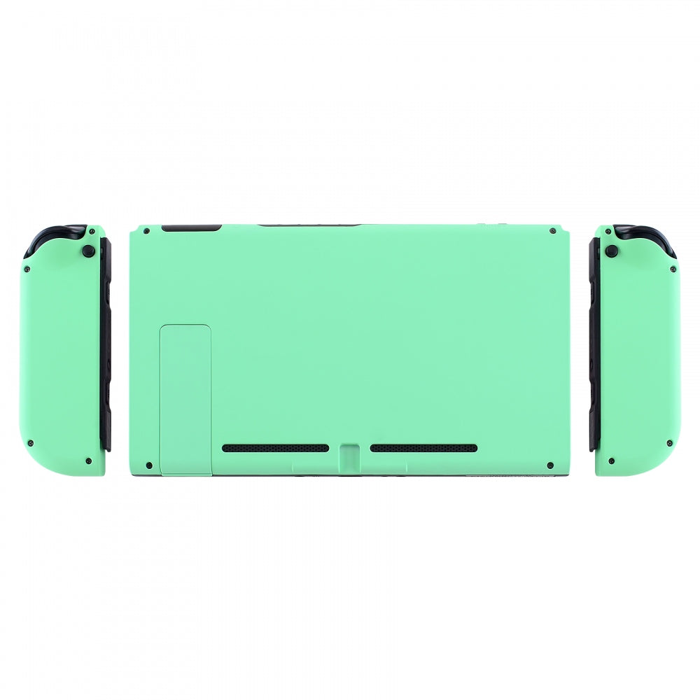 eXtremeRate Mint Green Nintendo Switch Joycon Controller Shell Replacement - Full Set Buttons & Back Plate DIY Kit for NS Switch (Model QP308) | Gaming Accessories for Custom Console Mods & Repairs
