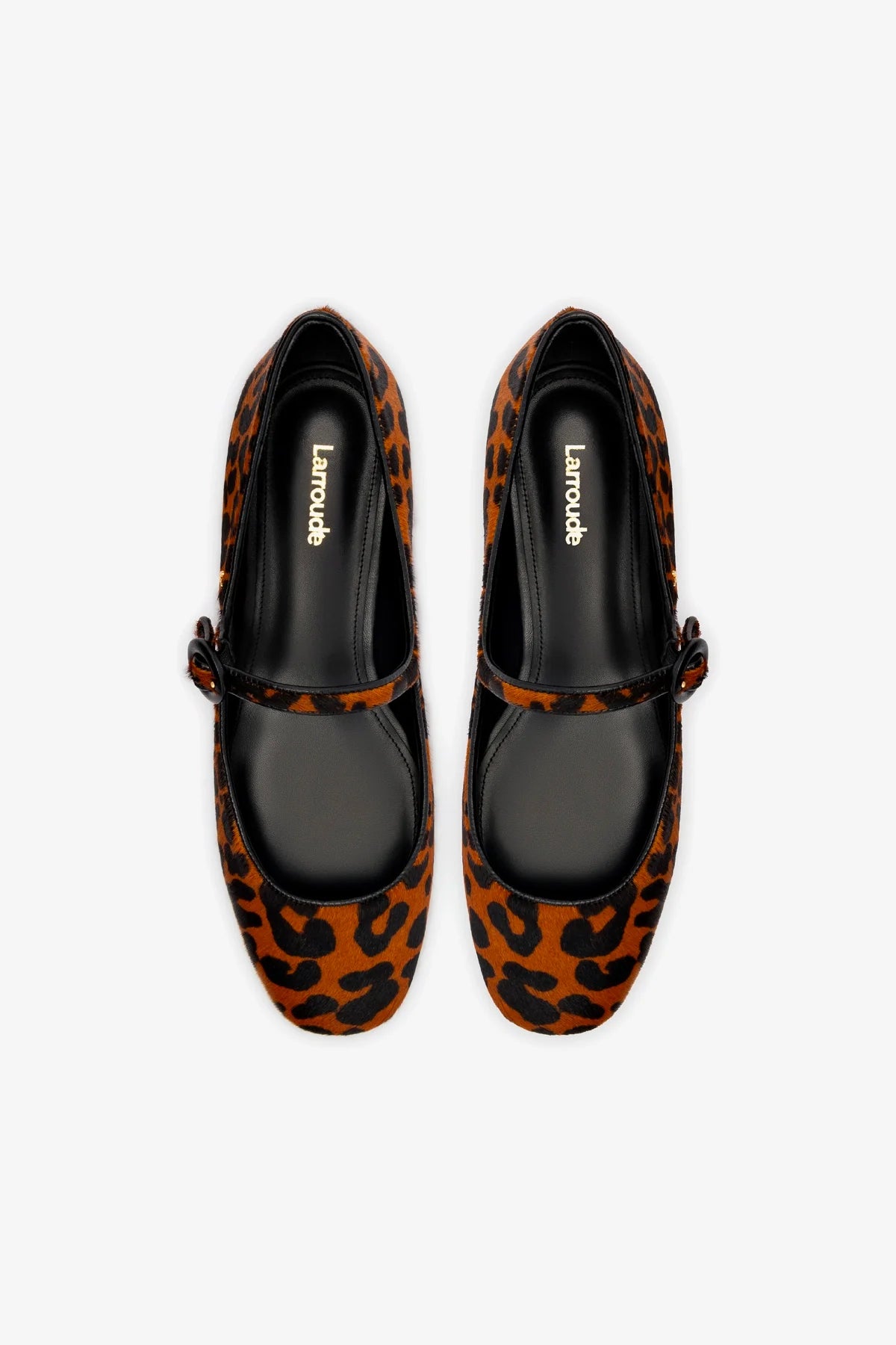 Blair Ballet Flat Shoes - Leopard Print Calf Hair Loafers for Women | Comfortable Slip-On Flats for Work, Office & Casual Outfits