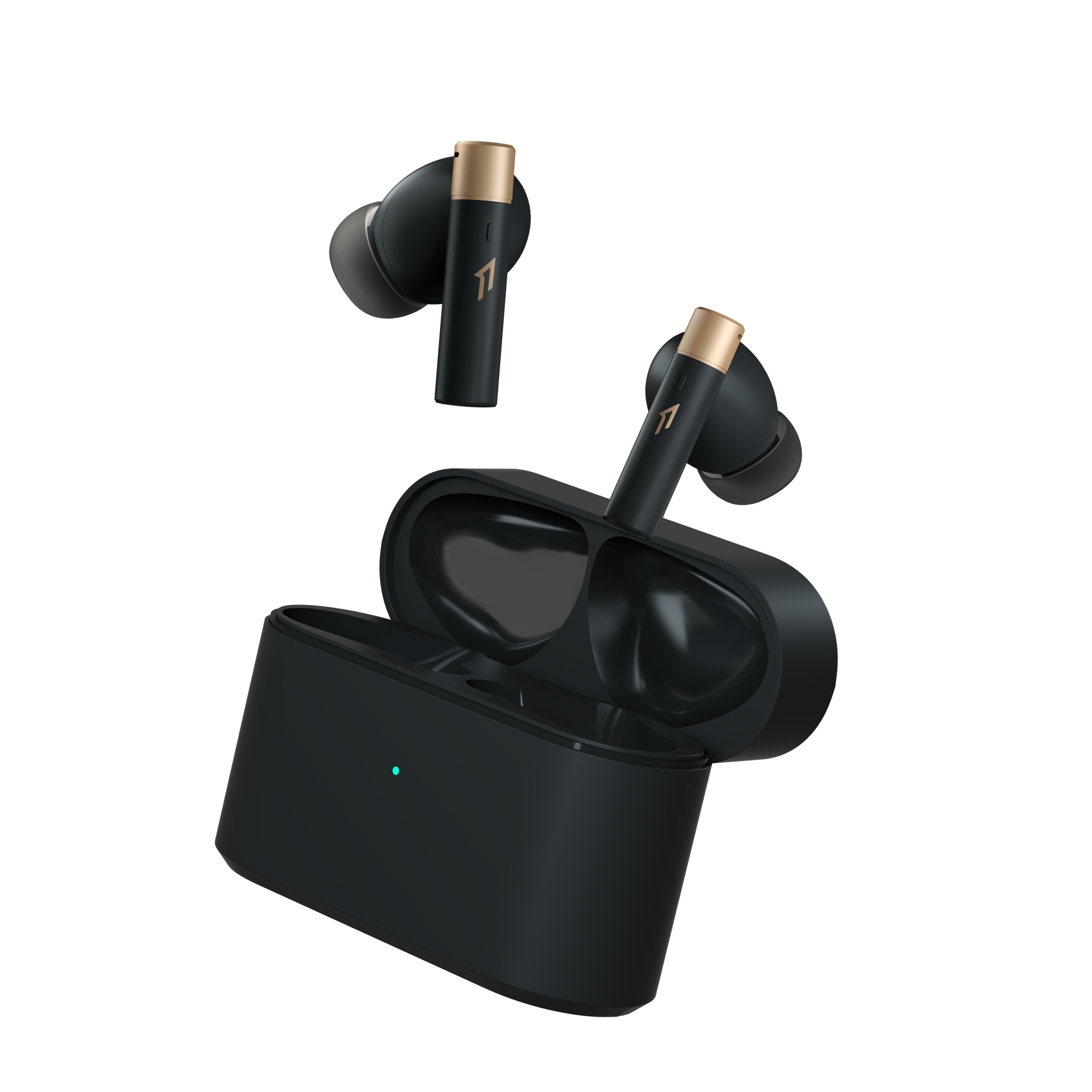 1More PistonBuds Pro Q30 Wireless Earbuds with ANC, Hi-Res Audio & 30H Playtime - Perfect for Gym, Travel & Workouts (EC305 Model)