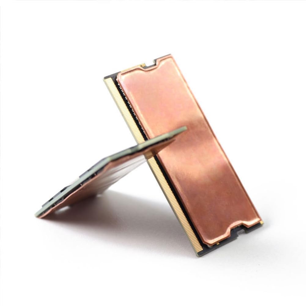 Premium DKSooozs Copper Memory Heatsink for Laptop - Enhanced DDR4/DDR5 RAM Cooling with Efficient Heat Dissipation | Perfect for Gaming PCs, Workstations & High-Performance Laptops