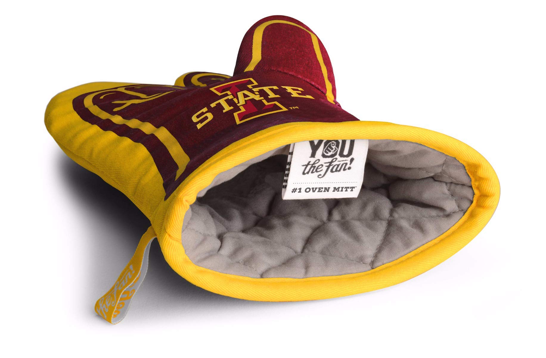 YouTheFan NCAA #1 Oven Mitt - Heat Resistant Kitchen Glove for Baking, Grilling & Cooking - Perfect for College Sports Fans & Home Chefs