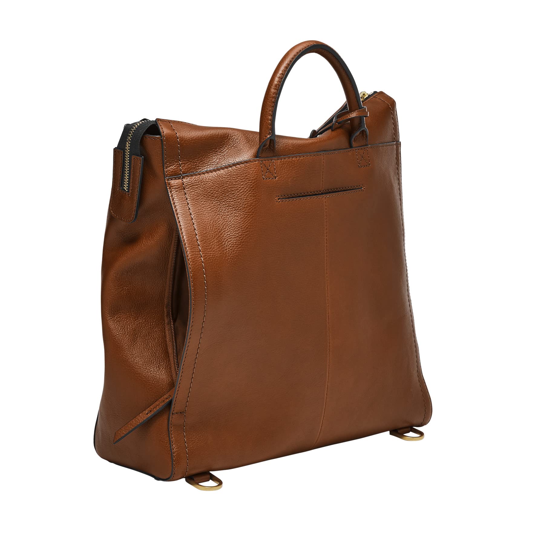 Fossil Women's Parker Genuine Leather Convertible Backpack Purse - Stylish Crossbody Handbag for Work, Travel & Everyday Use