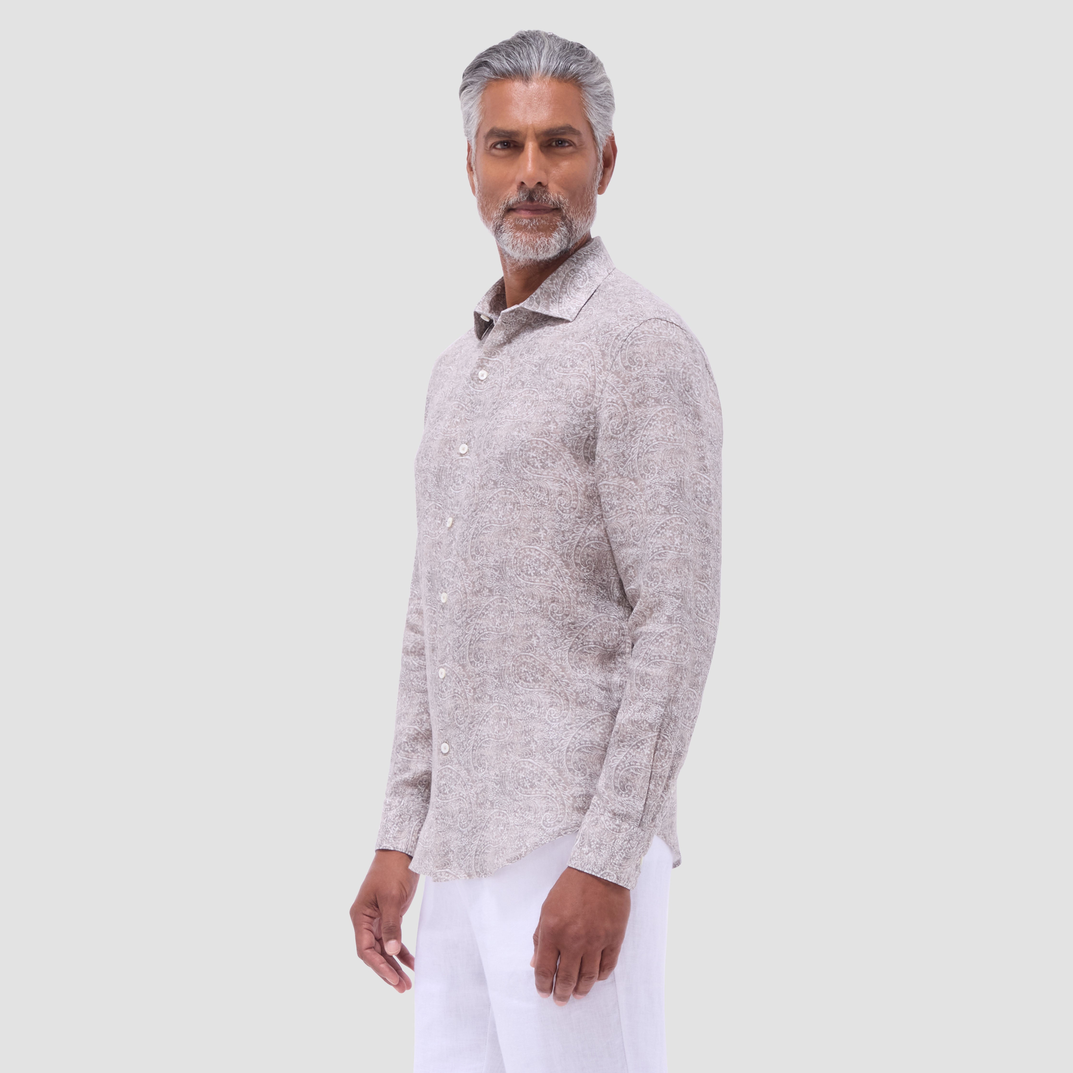 Stylish Axel Paisley Print Shirt for Men - Trendy Casual Button-Up with Unique Floral Design - Perfect for Summer Outings, Date Nights & Office Wear