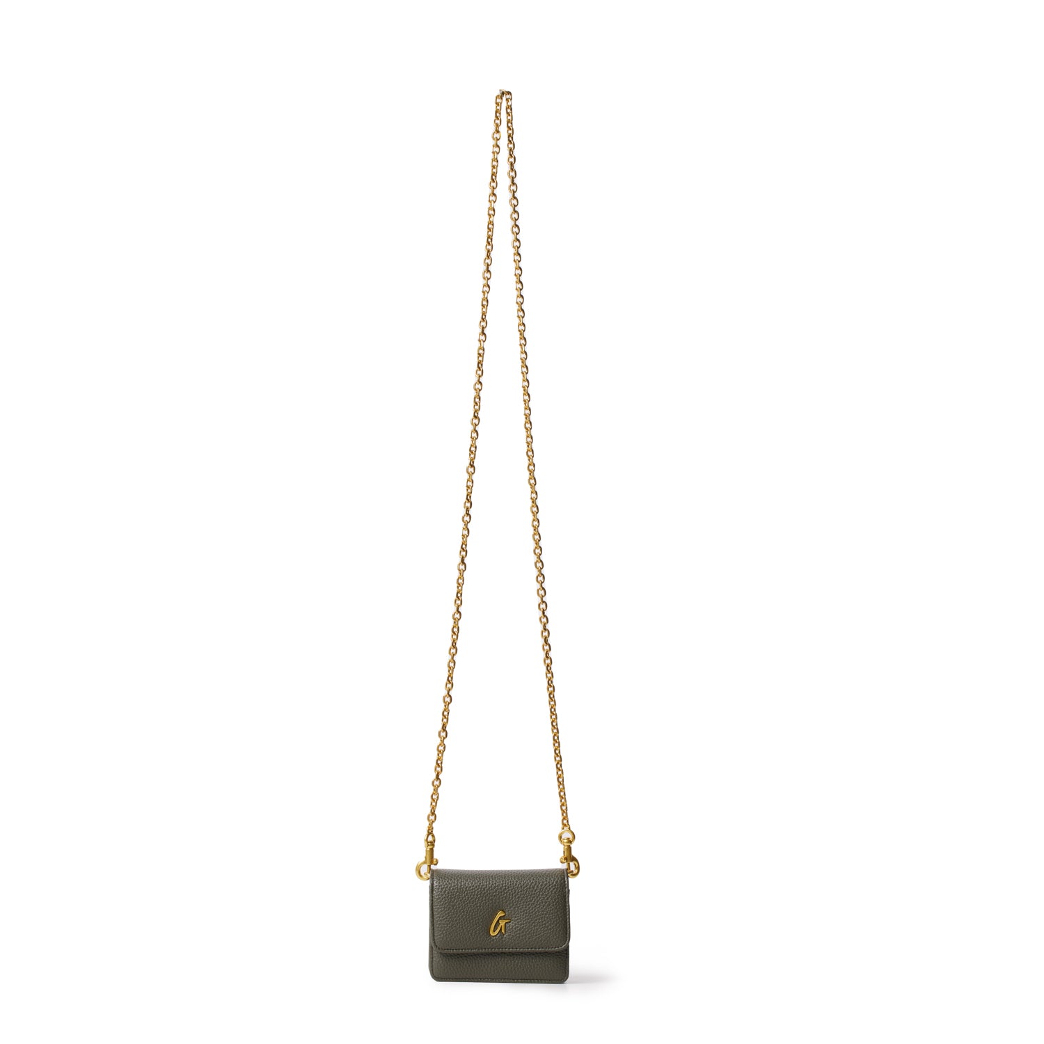 Mini Pebble WOC Crossbody Bag in Olive Green - Stylish & Compact for Everyday Use, Travel, and Outings