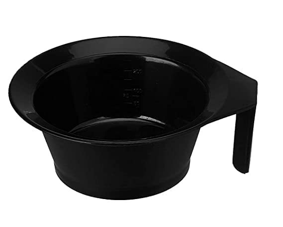 Professional Hair Coloring Kit - PSM100 Dye Brush, Mixing Bowl & Black Apron Set (5-Piece) for Salon & Home Hair Dyeing - Perfect for Men & Women's DIY Hair Color Treatment
