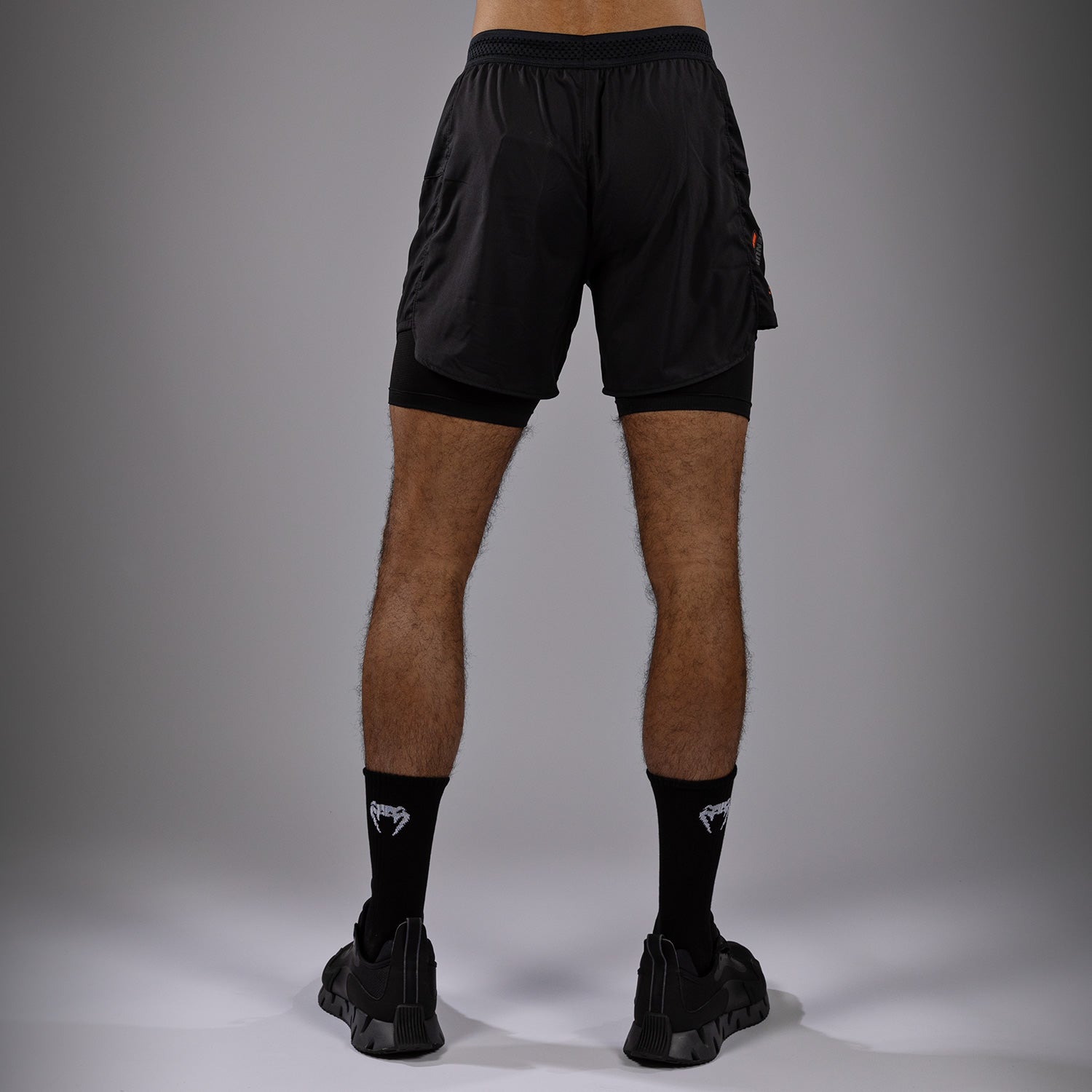 Venum Technical 3.0 Training Shorts for Men - Graphite MMA & Boxing Workout Shorts - Lightweight & Breathable for Gym, Martial Arts & Fitness Training
