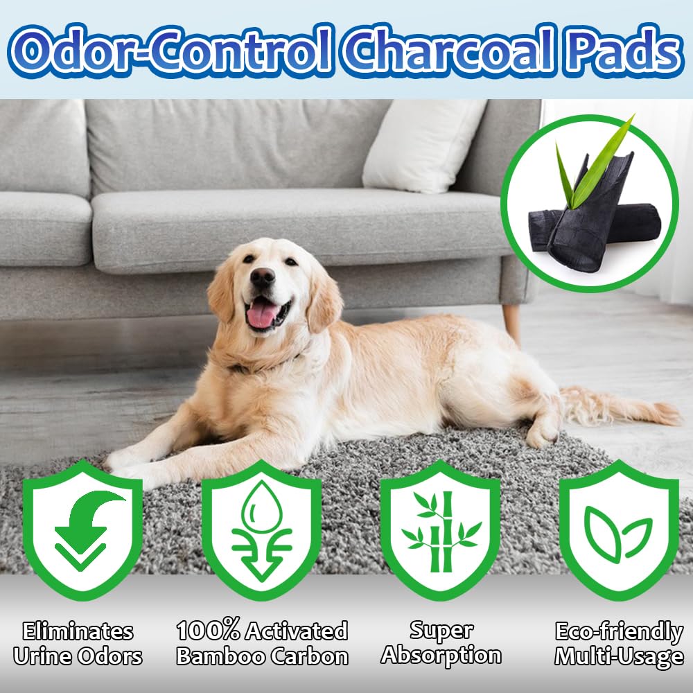Extra Large Charcoal Dog Pee Pads 28x34