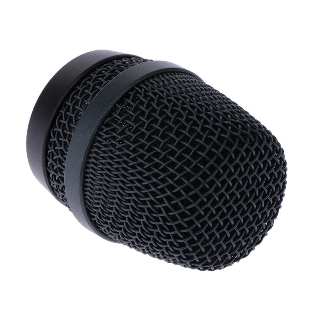 Fancyes Replacement Mesh Mic Grill Head with Inner Foam - Compatible with Various Microphones for Studio Recording, Podcasting & Live Streaming