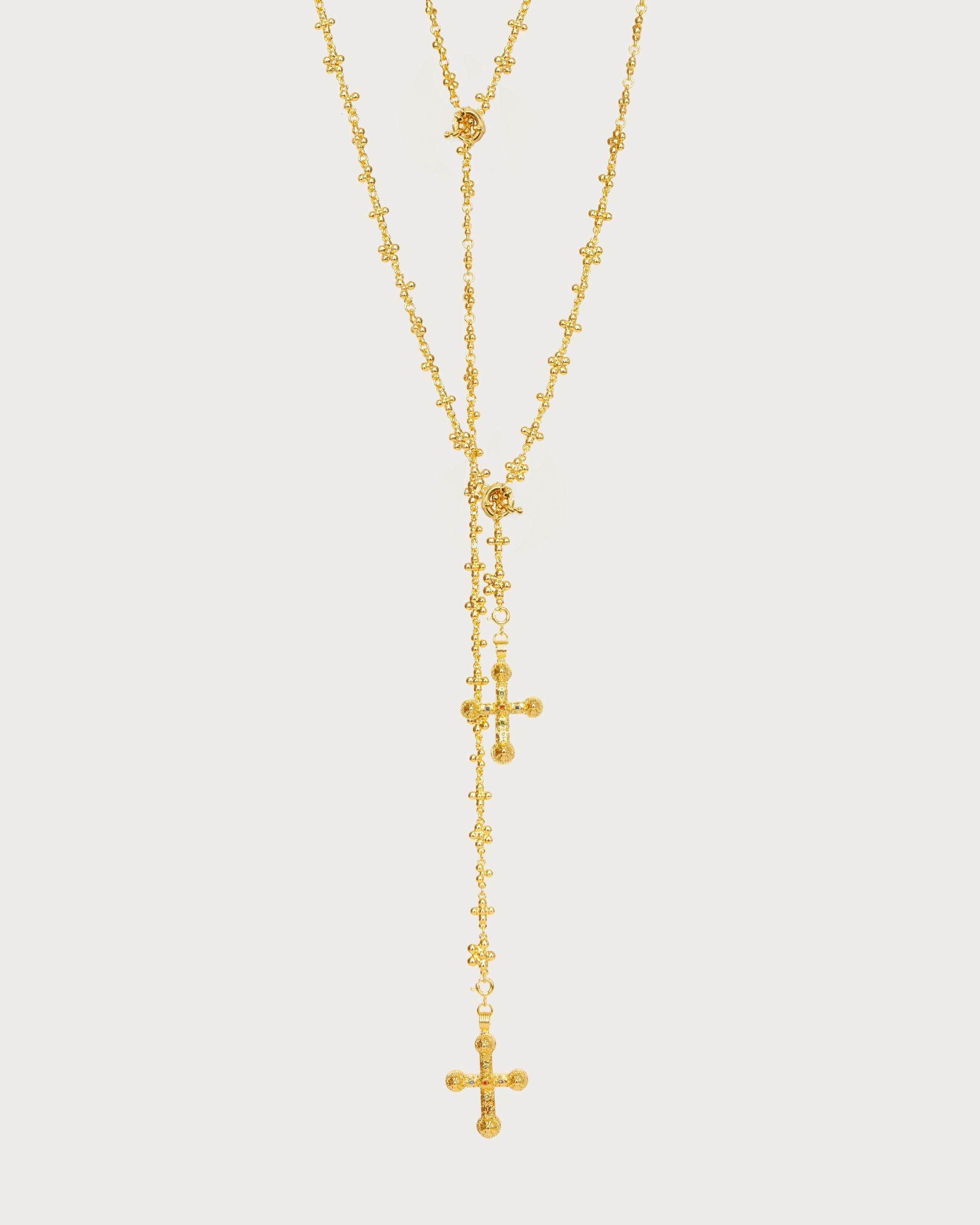 Silver Daisy Molecule Chain Necklace - Elegant Jewelry for Women, Perfect for Parties, Weddings & Everyday Wear