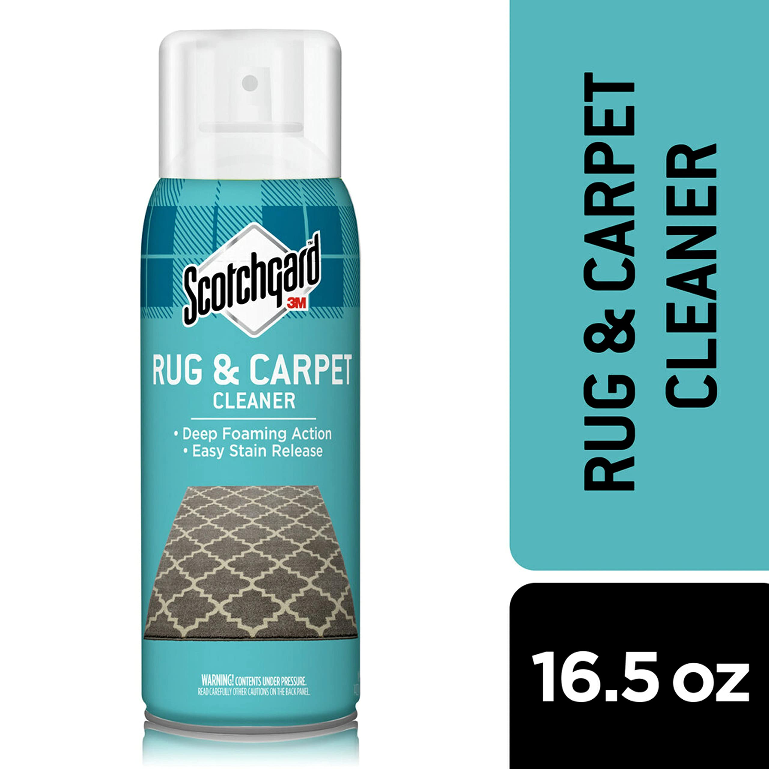 Scotchgard Rug & Carpet Cleaner Spray - 2 Pack (16.5 oz Each) | Fabric Stain Protector & Easy Cleanup Solution | Ideal for Pets, Kids & High-Traffic Areas
