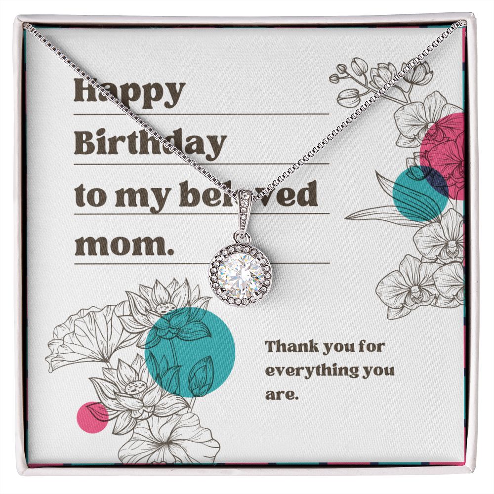 Birthday Gifts for Mom - Elegant Jewelry Necklace with Heart Pendant - Perfect Birthday Present for Mother's Day, Anniversary & Special Occasions