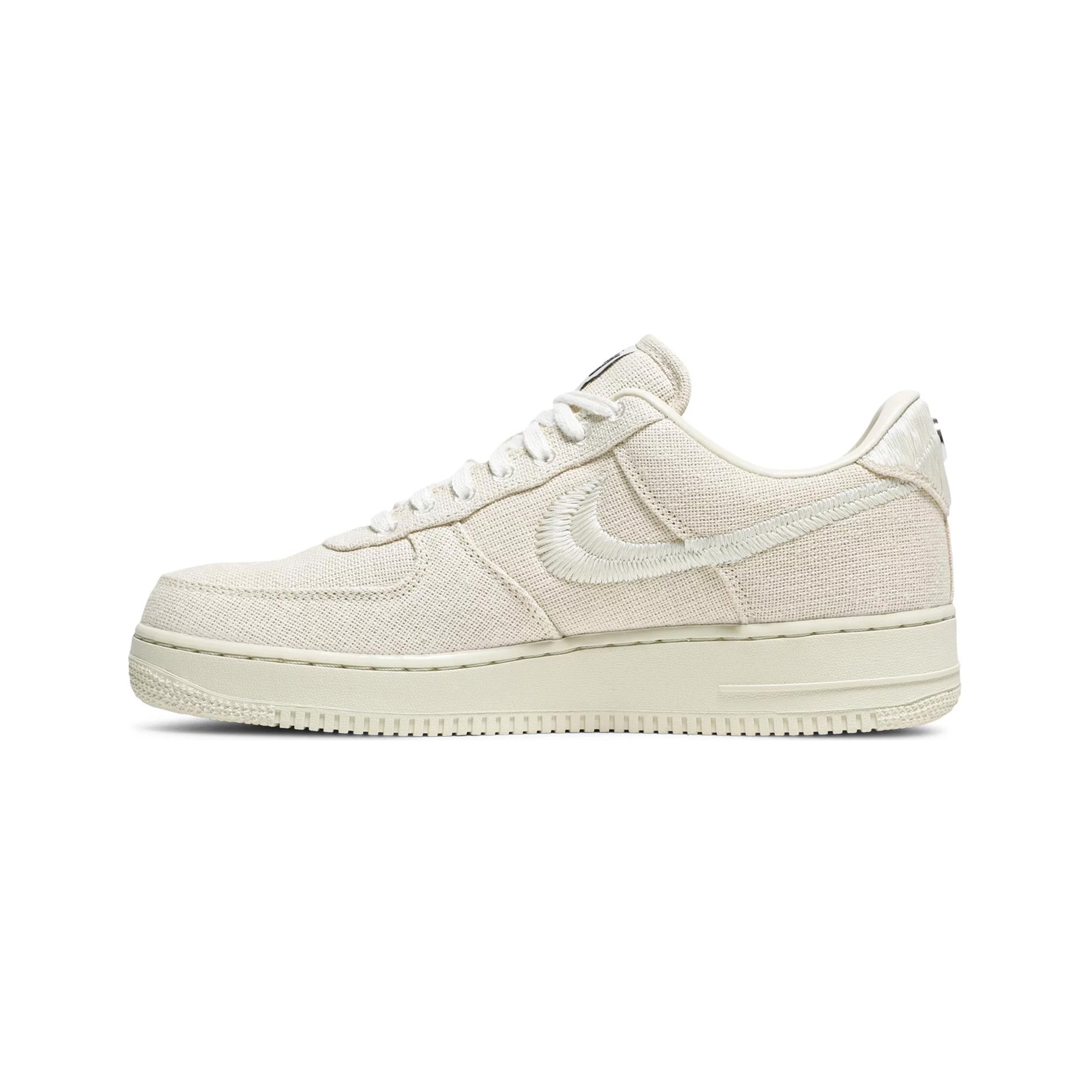 Nike Air Force 1 Low x Stussy 'Fossil' Sneakers - Men's Casual Shoes for Streetwear & Urban Fashion | Perfect for Daily Wear, Sneaker Collecting and Street Style Outfits