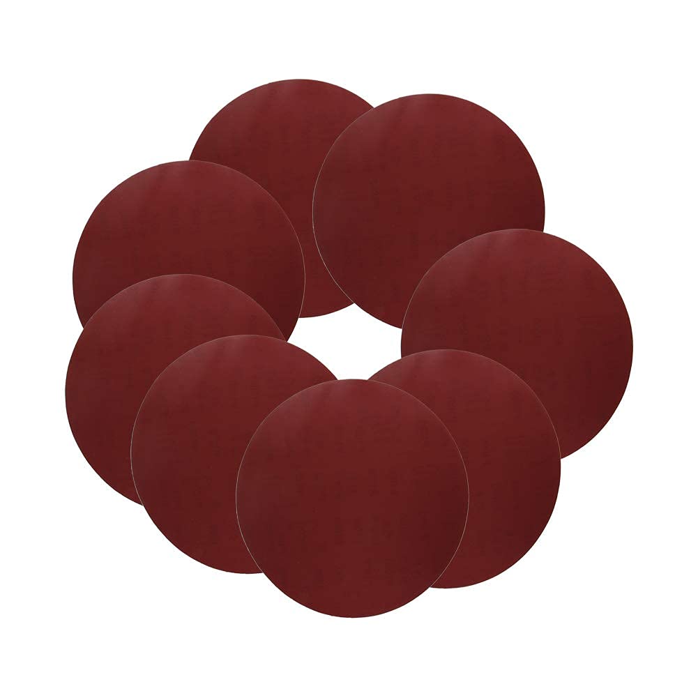 **Auniwaig 12 Inch 1000 Grit Sanding Discs - 8pcs PSA Backing Aluminum Oxide Sandpaper Pads for Metal, Wood, Plastic, Leather & Rubber - No-Hole Random Orbital Sander Discs for Smoothing & Finishing**    *(Use for automotive refinishing, woodworking, metal polishing, and DIY crafts)*