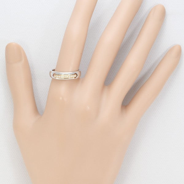 18K White Gold & Pink Gold Diamond Ring for Women - Elegant Wedding, Engagement & Anniversary Jewelry Gift - Perfect for Special Occasions & Everyday Luxury