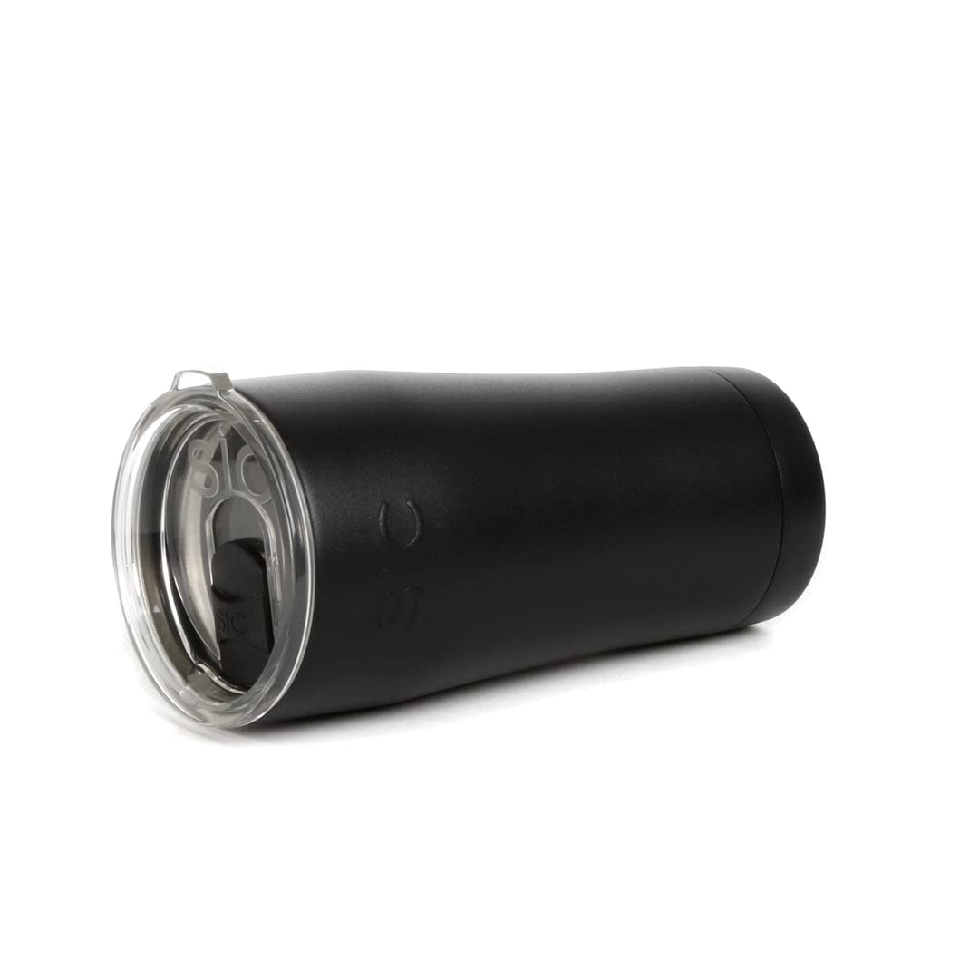 Vintage Dodge Retro Two-Tone Logo Laser Engraved Stainless Steel Insulated Tumbler - 20 oz Double Wall Vacuum Cup for Hot & Cold Drinks - Perfect for Car Enthusiasts, Office Use, Camping and Road Trips