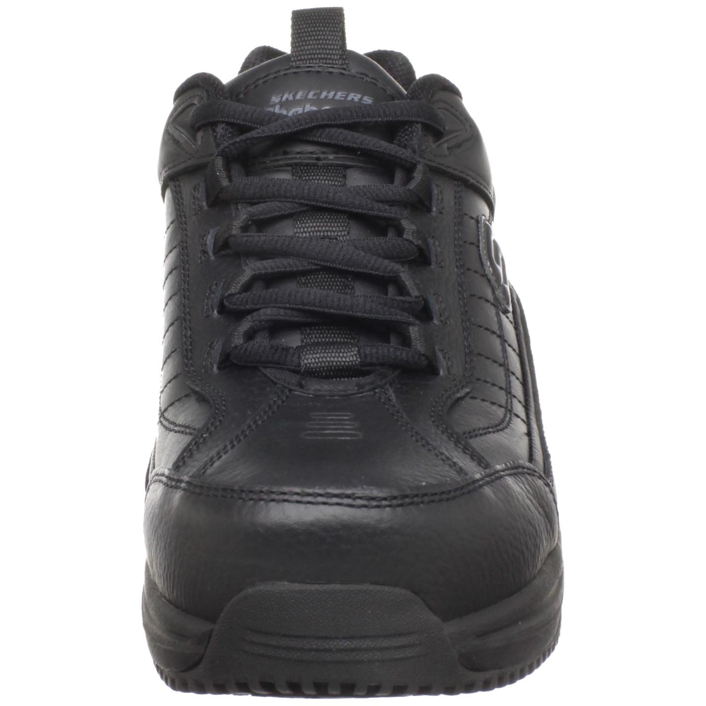 Skechers Men's Magnate Slip-Resistant Work Shoes - Comfortable & Durable for Restaurant, Kitchen, and Construction Workers