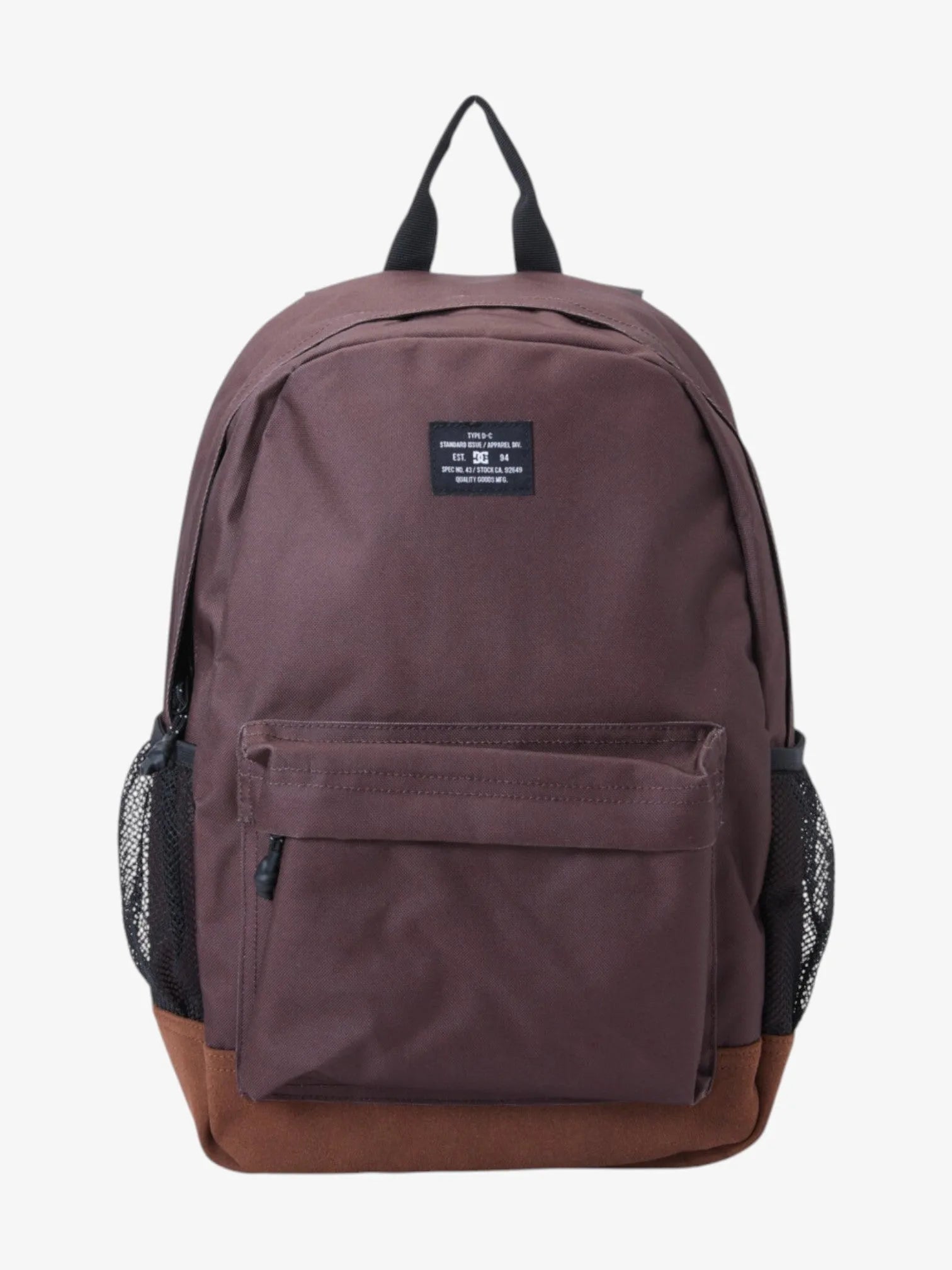 DC Backsider Core 4 Chocolate Backpack - Stylish Laptop Bag for School, College & Travel | Durable Daypack for Men & Women