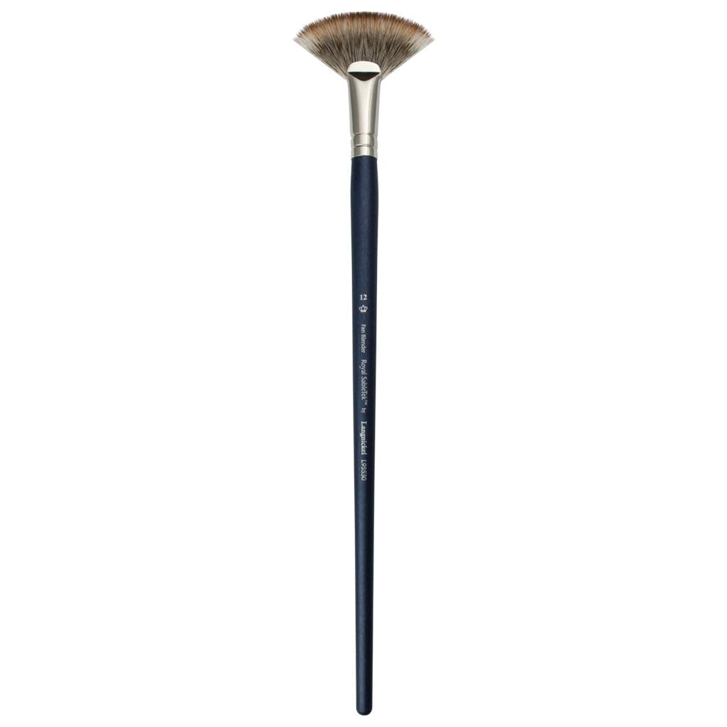 Royal Sabletek Long Handle Artist Paint Brush - for Canvas & Watercolor Painting