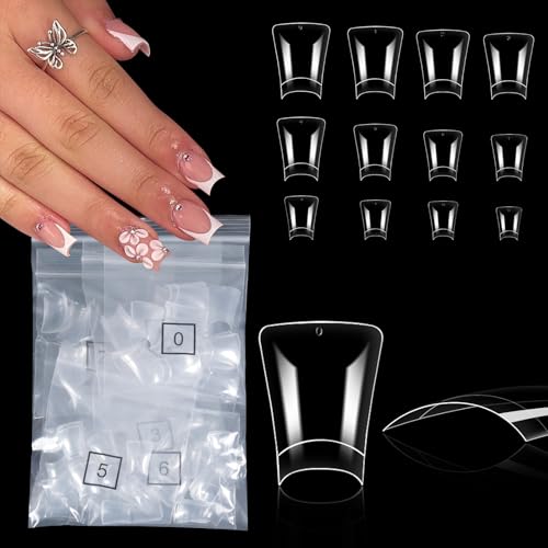 600Pcs Clear Short