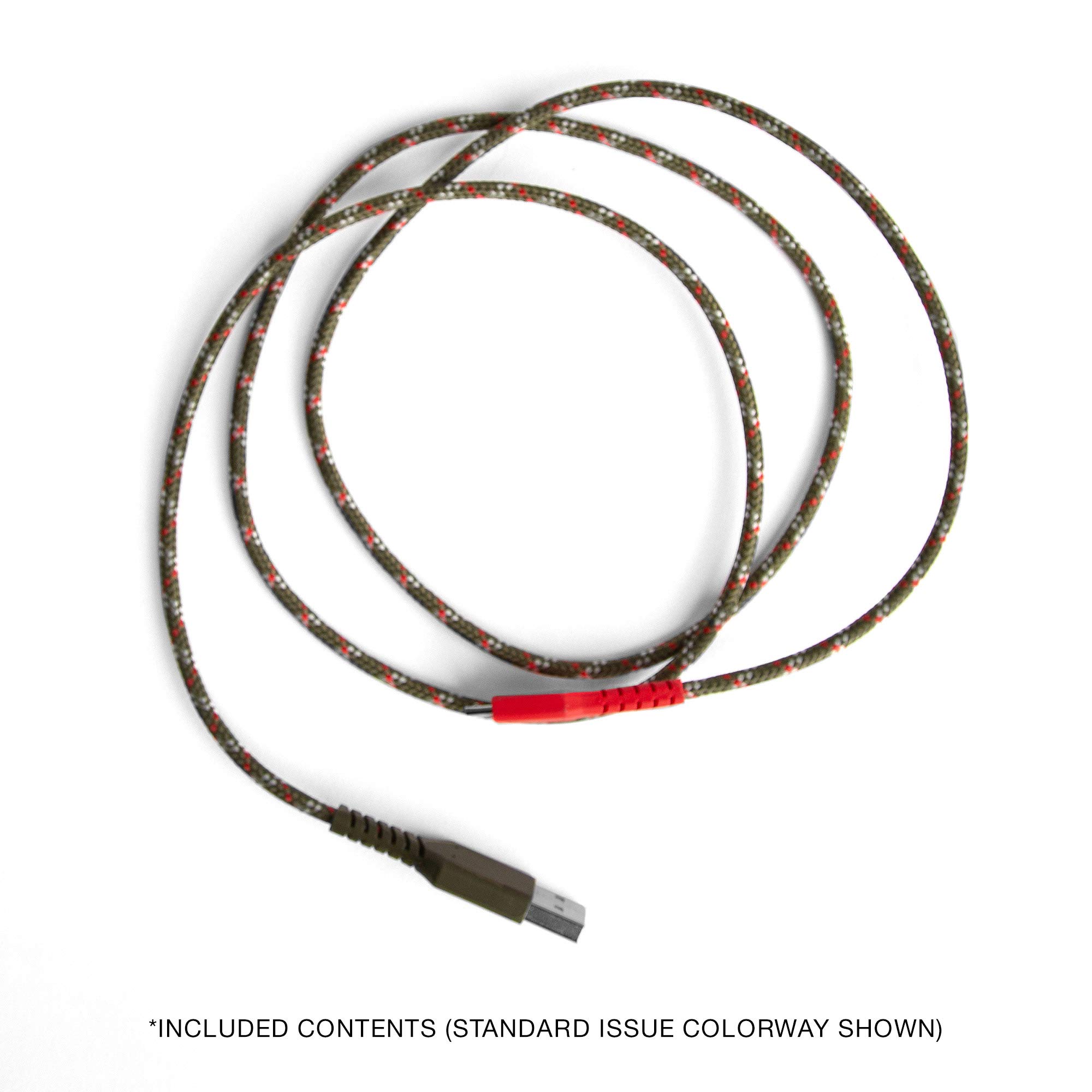 Skullcandy Line+ Braided Lightning Cable - 15W Fast Charging USB A to Lightning Cable for iPhone 14/13/12/11/Pro/Max/X/8/7/6, 6ft Durable Sync & Charger Cord in Grey/Yellow - Perfect for Home, Office & Travel Use
