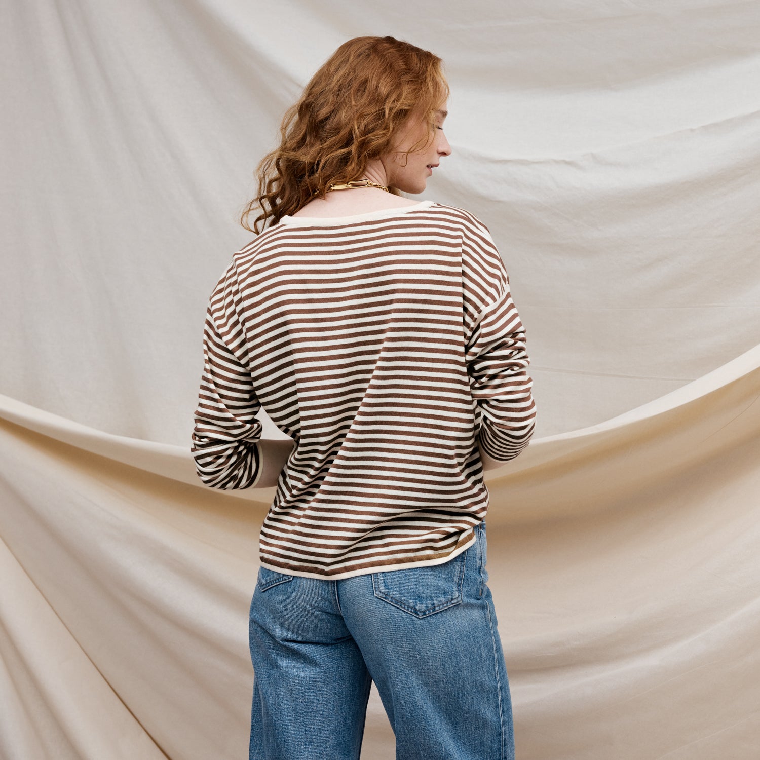 Kaeya Knit Top - Soft & Stylish Women's Casual T-Shirt | Perfect for Everyday Wear, Layering & Outfits | Clove Color