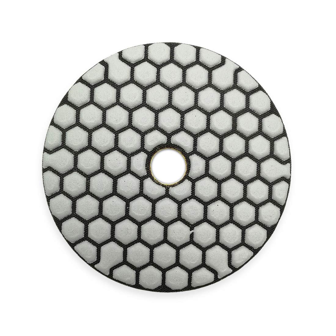 **SHDIATOOL 4-Inch Dry Diamond Polishing Pads Set - 7Pcs Grit 100 for Granite, Marble, Stone - Professional Grinding & Sanding Discs for Countertops, Floors & DIY Projects**