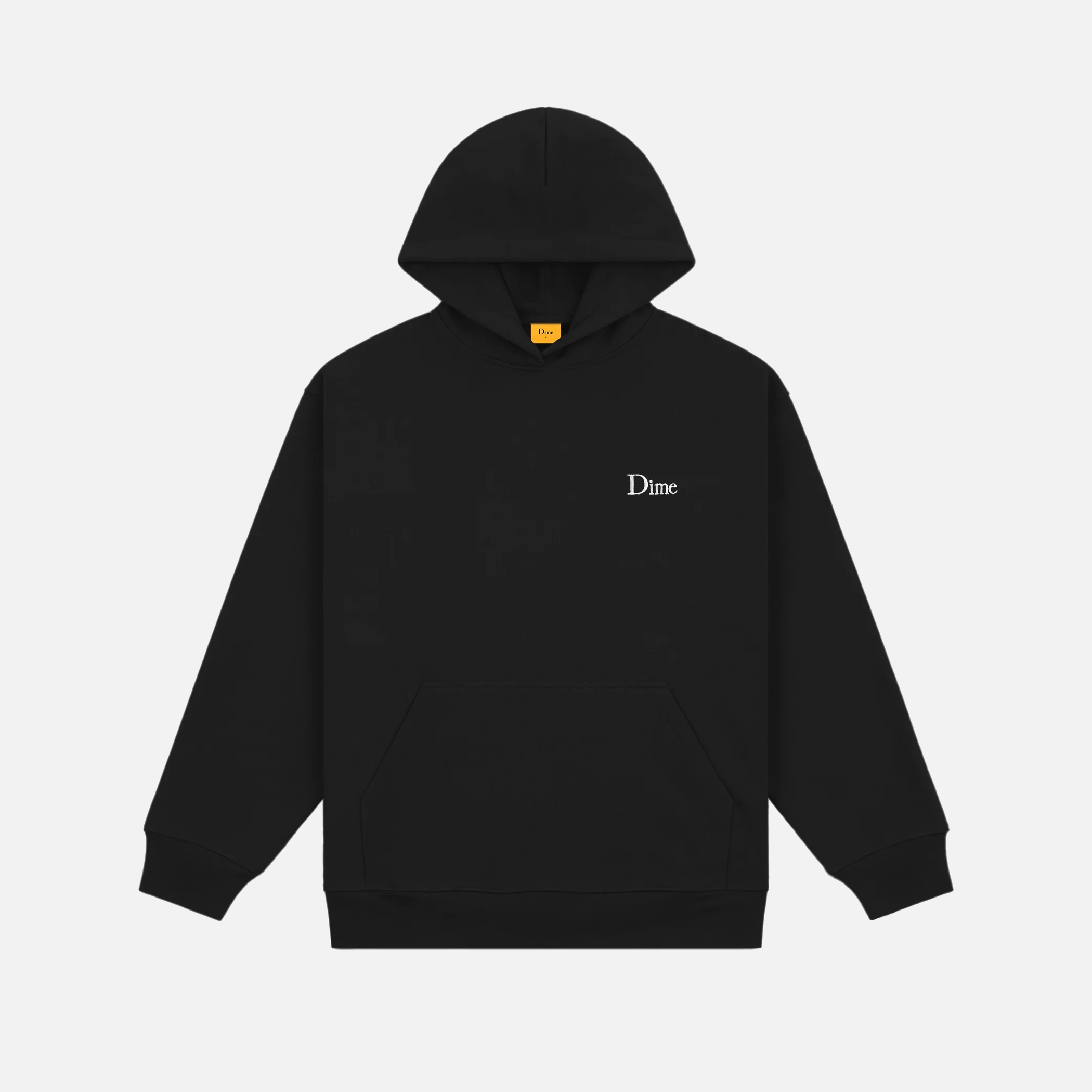 Classic Small Logo Hoodie for Men & Women - Black | Comfortable Cotton Pullover Sweatshirt for Casual Wear, Gym & Street Style