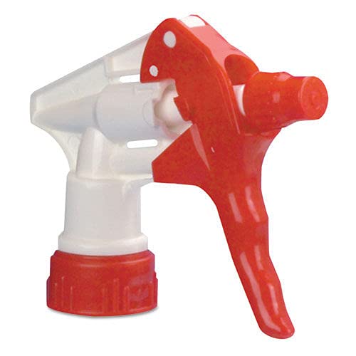 **Red Trigger Spray Head for 32oz Bottle (1 Pack) - Heavy Duty Spray Nozzle for Cleaning, Gardening & DIY Projects**