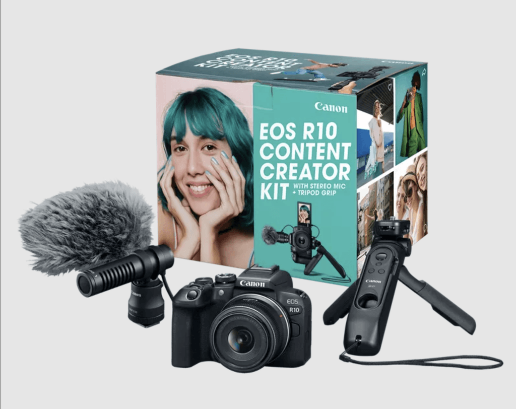 Canon EOS R10 Mirrorless Camera Kit with RF-S 18-45mm Lens - Perfect for Vlogging, Photography & Content Creation | YouTube, Travel & Portrait Shooting