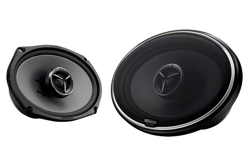 Kenwood Excelon KFC X694 6x9 Inch 3-Way Coaxial Car Speakers - Premium Sound Quality for Vehicles (Pair) - Perfect for Car Audio Upgrades & Road Trips