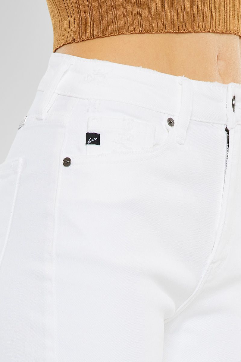 Haven Ultra High Rise Slim Straight Leg Jeans for Women - Stretch Denim Pants, Comfortable & Flattering Fit - Perfect for Casual Outfits, Workwear, and Everyday Style