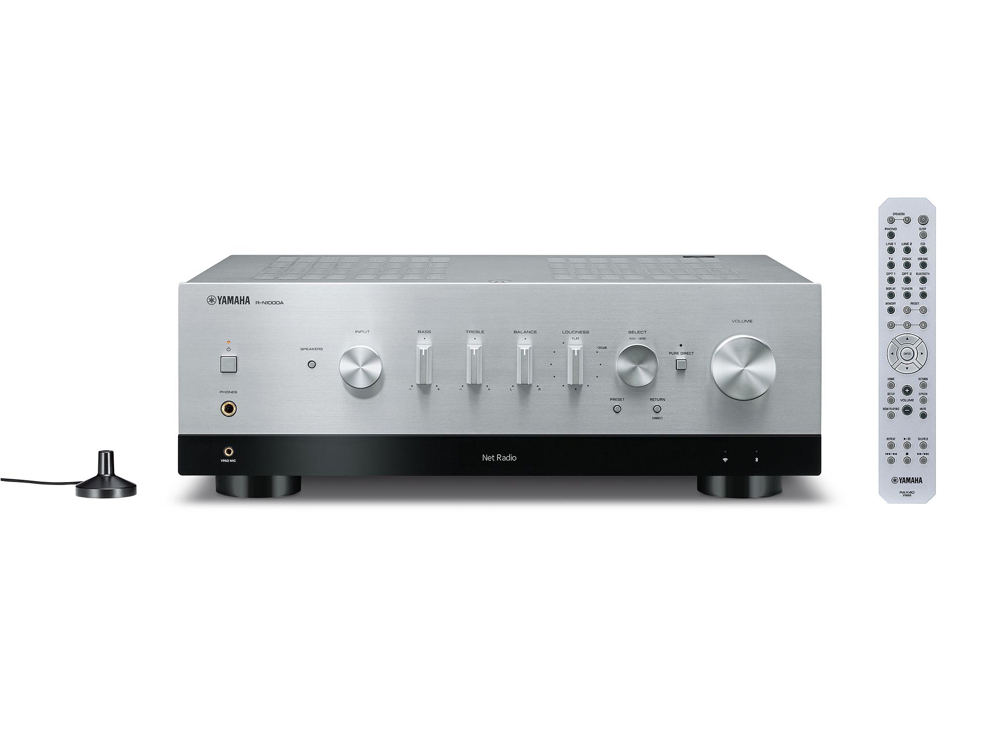 Yamaha R-N1000A Stereo Integrated Amplifier - High-Fidelity Audio for Home Theater & Music Listening