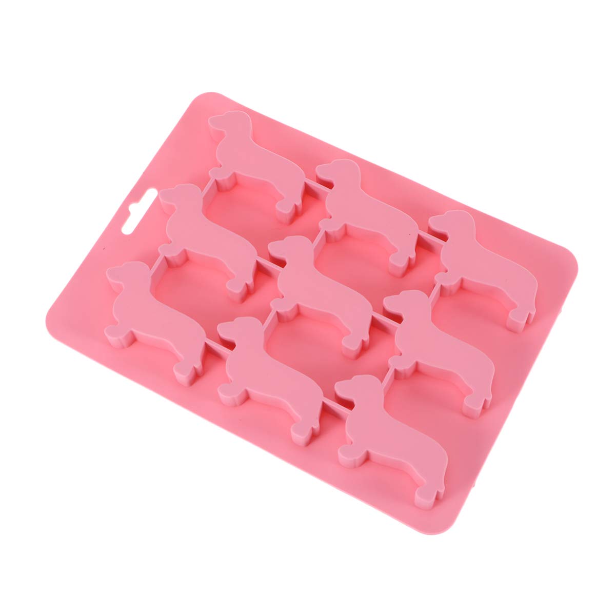 DOITOOL Dog Silicone Mold for Ice Cubes, Treats, Jelly, Soap Making - DIY Chocolate & Cookie Molds - Creative Cartoon Chewing Gum Ice Tray - Perfect for Pet Treats, Baking, Crafts & Party Decorations