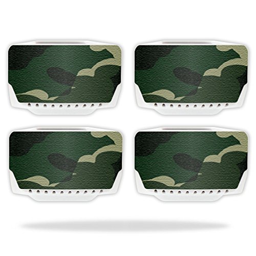 MightySkins Compatible with Blade Chroma Drone Battery (4-Pack) - Green Camo Vinyl Wrap Cover Sticker Skins | Protective Decal for DJI Accessories | Perfect for Outdoor Drone Flying and Customization